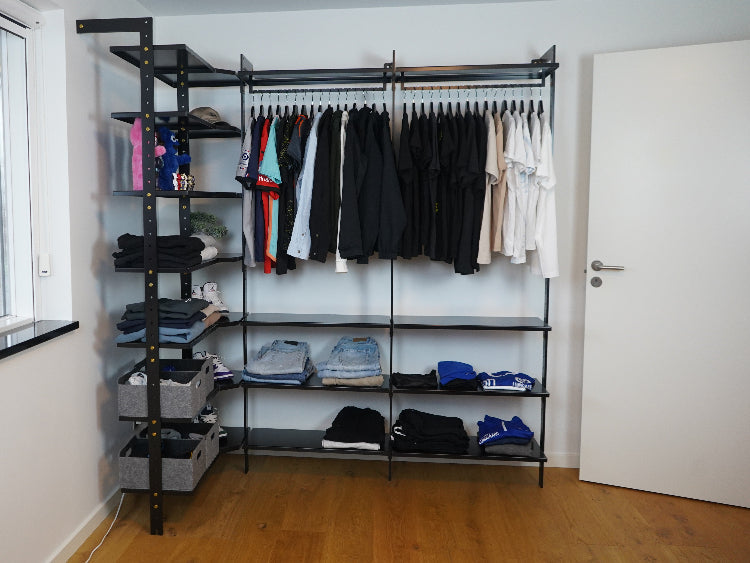 Open steel wardrobes: Benefits and considerations