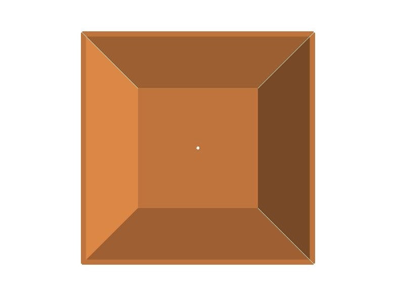 Bålfad cortenstål CUBY 80 x 80 x 40 cm