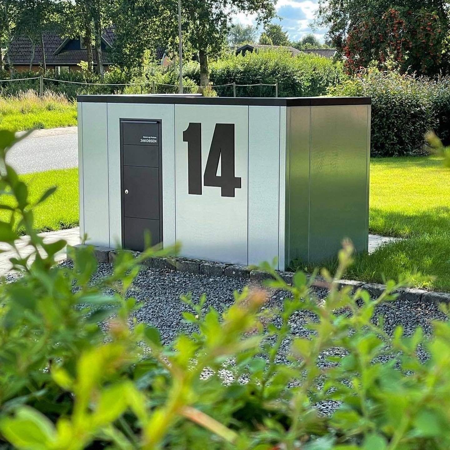 Trash bin enclosures