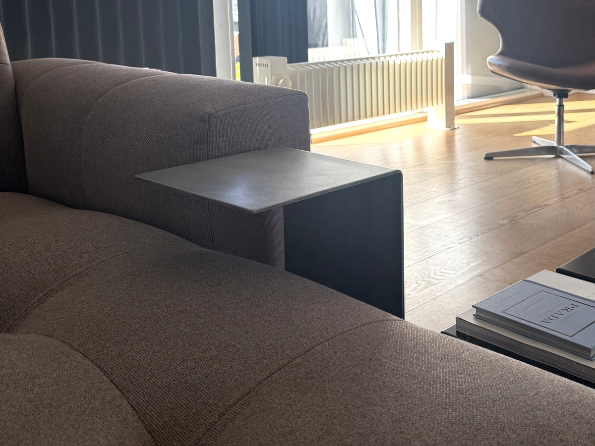 BAZE Beistelltisch aus Rohstahl – 24,5 cm