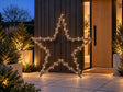 Stern aus verzinktem Stahl – Weihnachtsdekoration