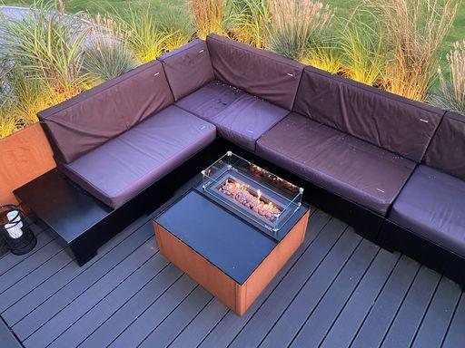 Loungebord CUBY Tray 80 x 80 x 40 cm.