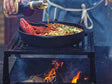 BBQ Feuerstelle Grill CUBY Cortenstahl 80 x 80 x 80 cm